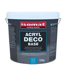 Isomat Acryl Deco Base Ακρυλικό Υπόστρωμα - 15Kg