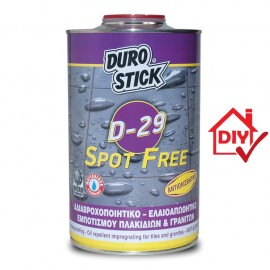 Durostick D-29 Spot Free Αδιαβροχοποιητικό, Ελαιοαπωθητικό Εμποτισμού Πλακιδίων & Γρανιτών - 1Lit