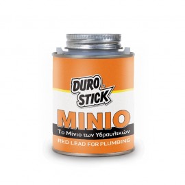 Durostick Μίνιο Υδραυλικών Ελαστομερές Αντιδιαβρωτικό Μεταλλικών Σπειρωμάτων Πορτοκαλί Κατάλληλο για Μέταλλο - 250gr