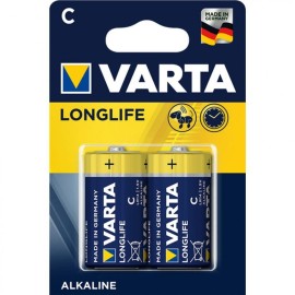Varta LongLife Extra Αλκαλικές Μπαταρίες C 1.5V - 2τμχ (33387)