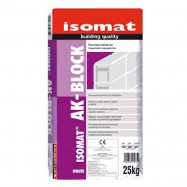 Isomat AK-Block Υψηλής Ποιότητας Ρητινούχα Κόλλα Τσιμεντοειδούς Βάσης - 25Kg