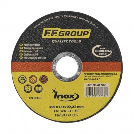 F.F. Group Δίσκος Κοπής Σιδήρου Inox 230mm x 2,0mm (41951)