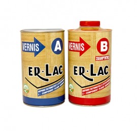 Er-Lac Βερνίκι Επιφάνειας Πατώματος Γυαλιστερό Σετ A+B - 5 Lit
