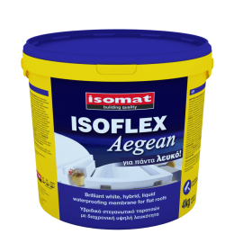 Isomat Isoflex Aegean Στεγανωτικό Ταρατσών Λευκό - 13Kg