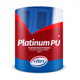 Vitex Platinum PU Πολυουρεθανική Ριπολίνη Υψηλής Ποιότητας Λευκό Γυαλιστερό - 0.750 Lit