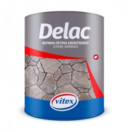 Vitex Βερνίκι Εμποτισμού Delac Διαλύτου Διάφανο - 0.750 Lit