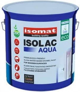 Isomat-Isolac Aqua Eco Οικολογική Ριπολίνη Νερού Γυαλιστερή Λευκή - 2.5Lt