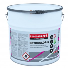 Isomat Betocolor-S Ακρυλικό Τσιμεντόχρωμα Λευκό - 3Lt