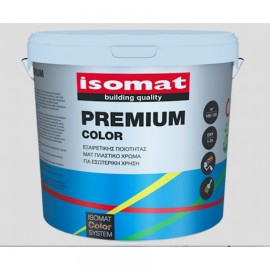 Isomat Premium Color Πλαστικό Χρώμα Λευκό Ματ - 3Lt