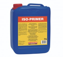 Isomat ISO-Primer Αστάρι Επαλειφόμενων Ελαστομερών Στεγανωτικών Λευκό - 5Kg