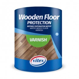Vitex Wooden Floor Protection Βερνίκι Επιφάνειας Πολυουρεθάνης Νερού Άχρωμο Σατινέ - 2,5 Lit