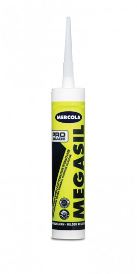Mercola Megasil Σιλικόνη Αντιμουχλική Blister Λευκή - 80 ml
