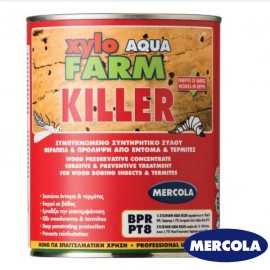Mercola Συντηρητικό Xylofarm Aqua Killer Διάφανο - 2.5Lt (5546)