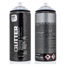 Montana Cans Glitter Σπρέι Βαφής Ασημί με Glitter Εφέ 400ml