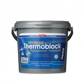 Pgp Dryproof Thermoblock Ακρυλικό Θερμομονωτικό Αντιμουχλικό Χρώμα Λευκό - 10Lt