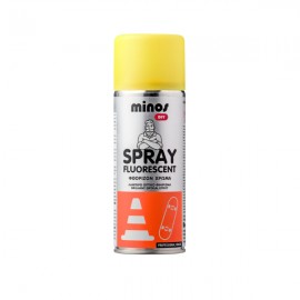 Minos Fluorescent Σπρέι Φθορίζον Αντανακλαστικό Κίτρινο - 400ml (9197)