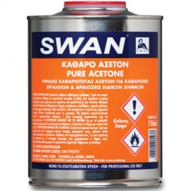 Swan Ασετόν Acetone - 0.750 Lit