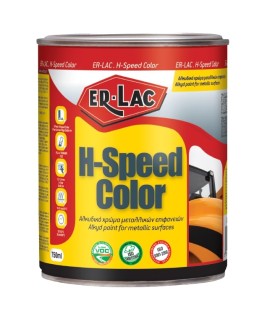 Er-Lac H Speed Color Στιλπνό Βερνικόχρωμα Συνθετικών Ρητινών για Αυτοκίνητα και Μεταλλικές Επιφάνειες Λευκό Γυαλιστερό - 0.750 Lit