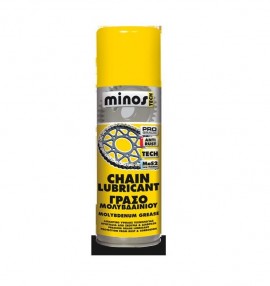 Minos Chain Lubricant Σπρέι Γράσσο - 400ml (9219)