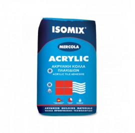 Mercola Isomix Acrylic C1T Ακρυλική Κόλλα Πλακιδίων Λευκή - 25Kg (01751)