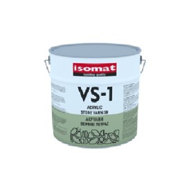 Isomat Vs-1 Ακρυλικό Βερνίκι Πέτρας Διάφανο - 4Lt