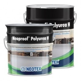 Neotex Neoproof Polyurea H Ελαστομερές Επαλειφόμενο Στεγανωτικό Πολυουρεθάνης Σετ Α + Β (RAL 1015) Μπεζ - 20Kg