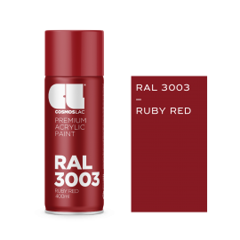 Cosmos Lac Σπρέι Βαφής Ακρυλικό Premium Acrylic Ruby Red 400ml