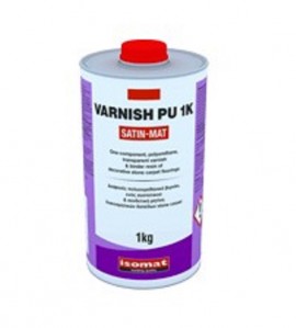 Isomat Varnish-PU 1K Διάφανο Πολυουρεθανικό Βερνίκι Σατινέ - 1Kg