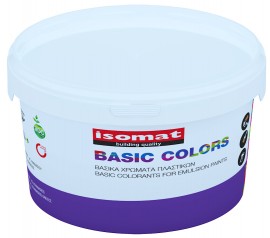 Isomat Basic Colors Υψηλής ποιότητας Βασικό Χρώμα Μπλε - 0.200 Lit