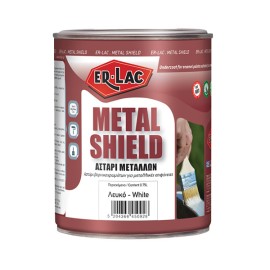 Er-Lac Metal Shield Υπόστρωμα Μεταλλικών Επιφανειών Γκρι - 0.750 Lit