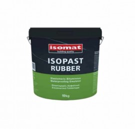 Isomat Isopast-Rubber Ελαστοµερές Ασφαλτικό Γαλάκτωµα - 19Kg