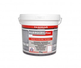 Isomat Marmocryl Fine Υδαταπωθητικός Τελικός Σοβάς 1.5mm Λευκός - 5Kg