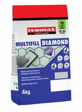 Isomat Multifill Diamond 1-12 Αρμόστοκος 01 Λευκός - 4Kg