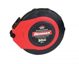 Benman Μετροταινία Fiberglass - 50m x 15mm (70650)