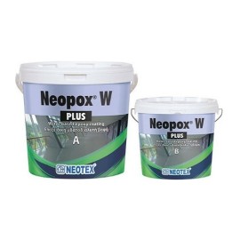 Neotex Neopox W Plus Εποξειδική Βαφή Σετ Α + Β - (RAL 7035) Γκρι - 5Kg