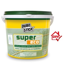 Durostick Super Eco Πλαστικό  Οικολογικό Χρώμα Εσωτερικής και Εξωτερικής Χρήσης - 10Lt