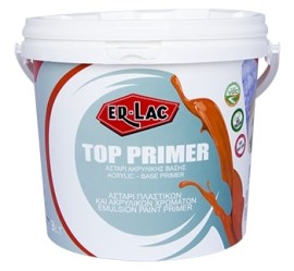Er-Lac Top Primer Υδατοδιάλυτο Αστάρι Ακρυλικής Βάσης Ημίλευκο - 3 Lit