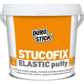Durostick Stucofix Elastic Putty Αρμόστοκος Ελαστομερής Αρμών Ρωγμών και Εξομάλυνσης Επιφανειών - 5Kg