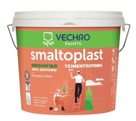 Vechro Smaltoplast Οικολογικό 100% Ακρυλικό Τσιμεντόχρωμα Κεραμιδί 503 - 10Lt