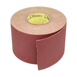 Morris Σμυριδόπανο Velcro Ρολό Κόκκινο K100 - 115x25m (33553)