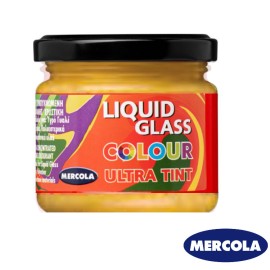 Mercola Liquid Glass Colour Ultra Tint Χρωστική για Υγρό Γυαλί Ώχρα - 200ml (3546)