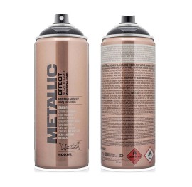 Montana Cans Metallic Ακρυλικό Σπρέι Βαφής Metallic Black 400ml