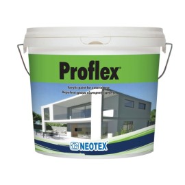 Neotex Proflex Ακρυλική Βαφή για Εξωτερικές Επιφάνειες - 10Lt