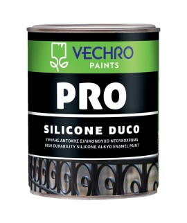 Vechro Pro Silicone Duco Σιλικονούχο Ντουκόχρωμα Εξαιρετικής Αντοχής Μαύρο Σατινέ - 750ml
