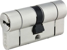 Hugo Locks GR 3.5S Αφαλός για Τοποθέτηση σε Κλειδαριά με 5 Κλειδιά 75mm (30-45mm) - Ασημί (60037)
