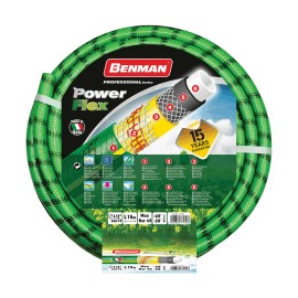 Benman Powerflex Λάστιχο 5/8 Size 50m (77175)