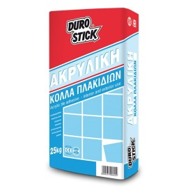 Durostick Ακρυλική Κόλλα Πλακιδίων Λευκή - 25Kg