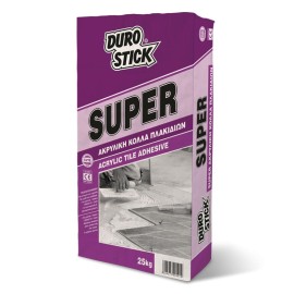Durostick Super Κόλλα Πλακιδίων Λευκή - 25Kg