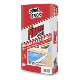 Durostick Extra Power Κόλλα Πλακιδίων Λευκή - 25Kg