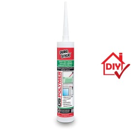 Durostick DS Polymer Ακρυλική Σιλικόνη Ξύλου Γκρι Ανοιχτό - 340ml